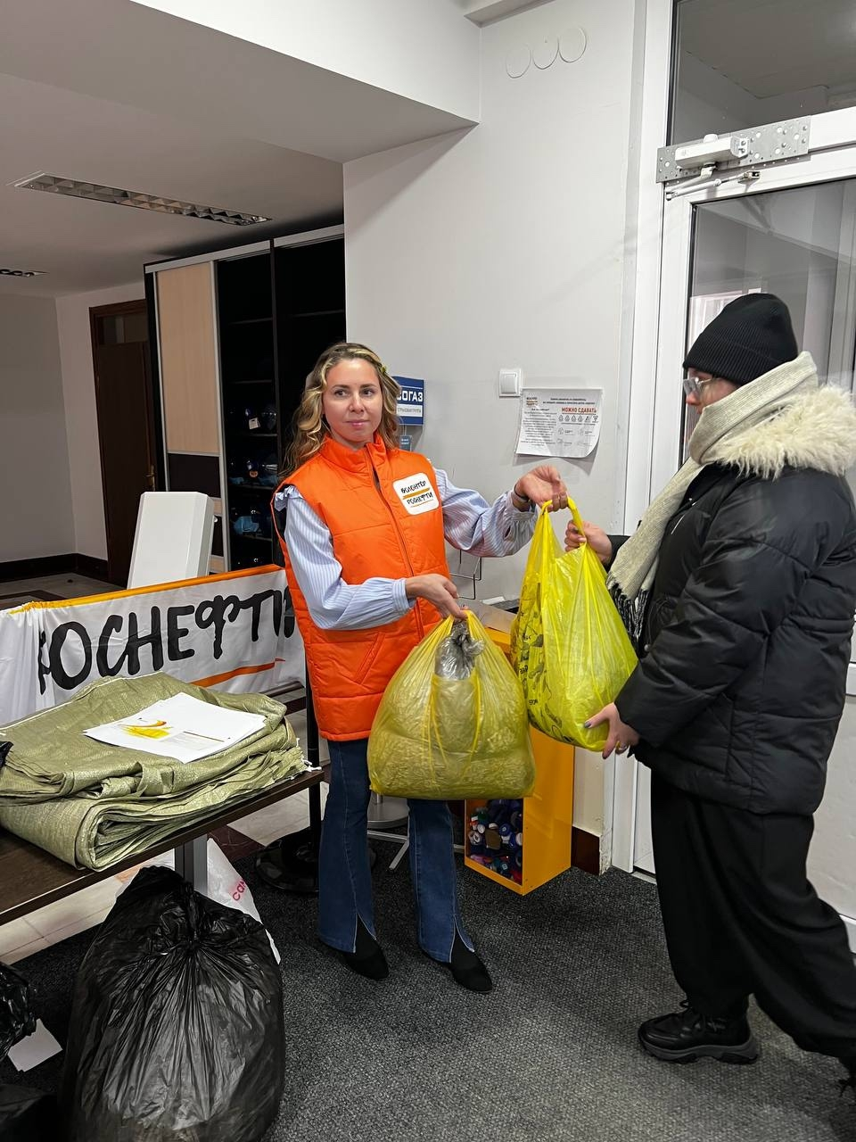 Команда «Птички» поддержала экологическую акцию «Бумага во благо» от РН-Юганскнефтегаз