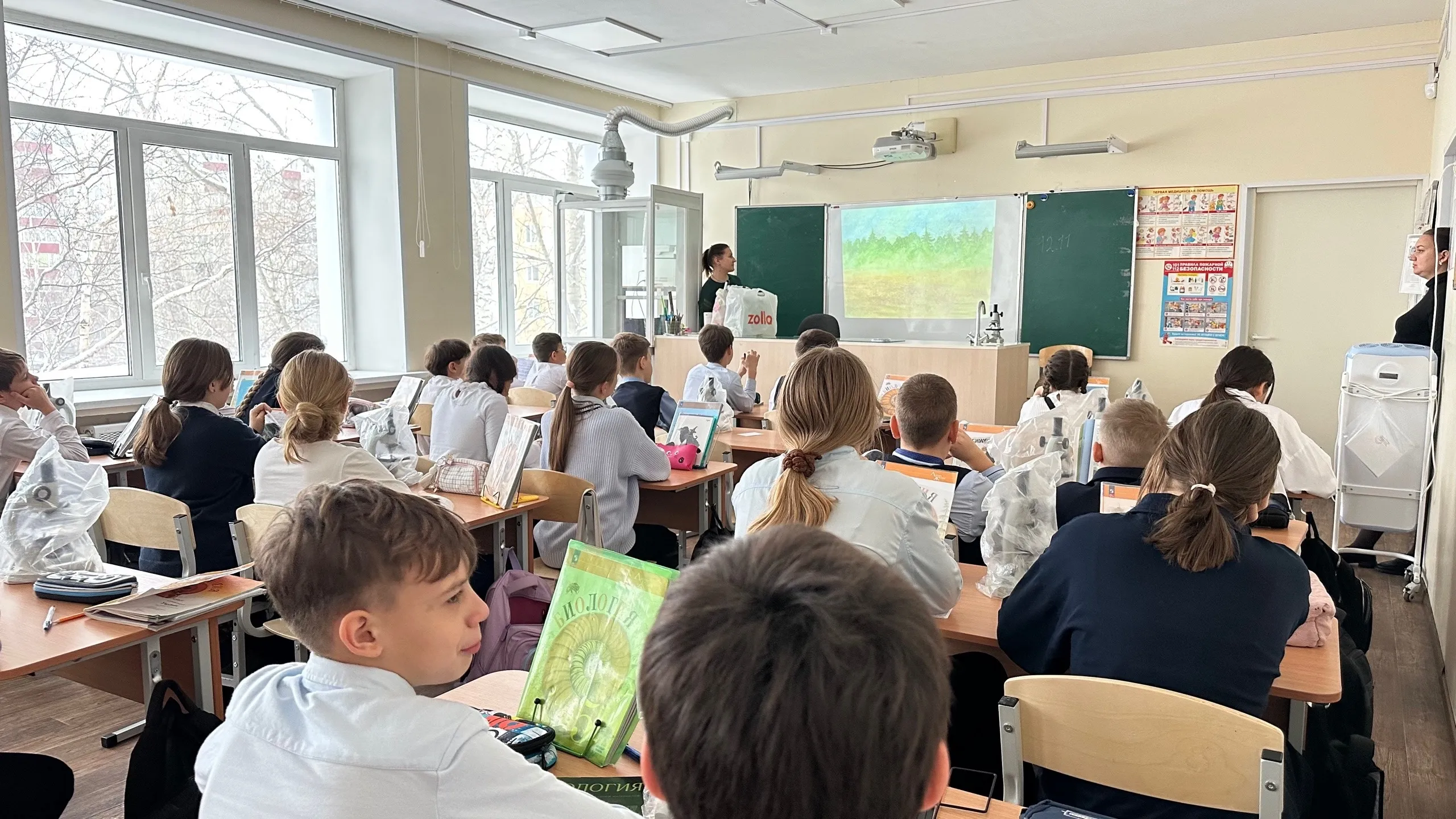 «Птичка» сегодня побывала в Сургутском естественно-научном лицее